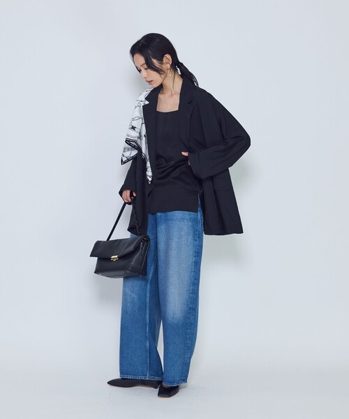 1er Arrondissement（プルミエアロンディスモン）の「ソフトドレープジャケット（テーラードジャケット・レディース・ブラック系その他3/カーキ・38/36）」の10枚目の写真