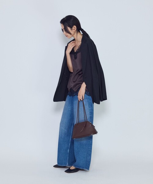 1er Arrondissement（プルミエアロンディスモン）の「ソフトドレープジャケット（テーラードジャケット・レディース・ブラック系その他3/カーキ・38/36）」の14枚目の写真