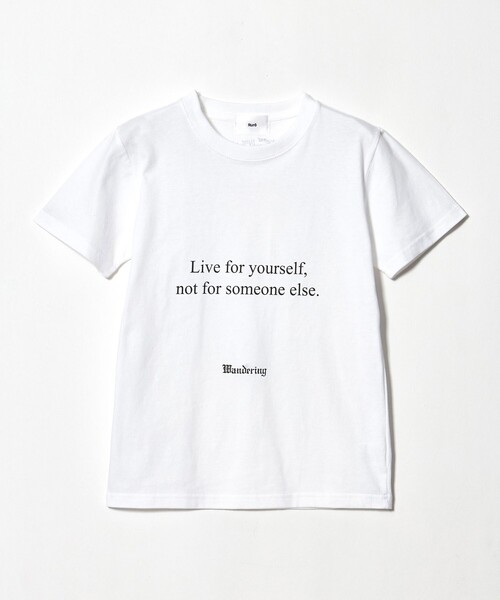 別注】＜Ruro for 6＞MINI TEE/Tシャツ（Tシャツ/カットソー）｜6