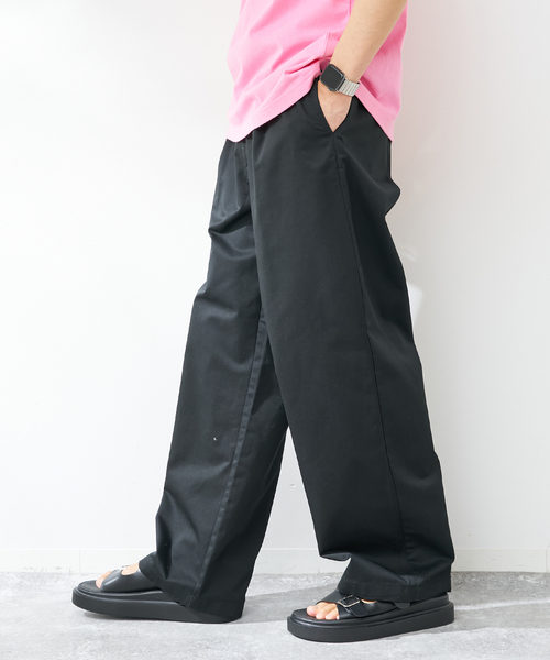 B.C STOCK（ベーセーストック）の「ボリュームタック サマーチノ（その他パンツ・メンズ・ベージュ/ブラック・LARGE/MEDIUM）」の18枚目の写真