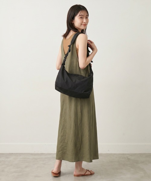 crossi（クロッシー）の「2WAYハンドルナイロンショルダーバッグ（ショルダーバッグ・レディース・ホワイト/グレー/ブラック/ベージュ/イエロー・FREE）」の6枚目の写真
