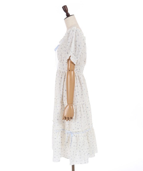 axes femme POETIQUE(アクシーズファムポエティック)の「梯子レースティアードOP(ワンピース・レディース・ホワイト/ブラック/キナリ・MEDIUM)」の19枚目の写真