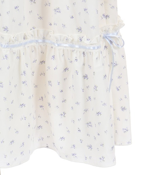 axes femme POETIQUE(アクシーズファムポエティック)の「梯子レースティアードOP(ワンピース・レディース・ホワイト/ブラック/キナリ・MEDIUM)」の22枚目の写真