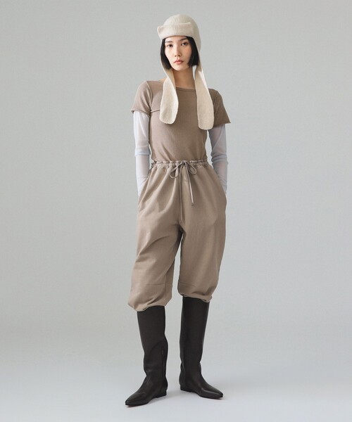 BEAMS BOY(ビームスボーイ)の「maturely / スリーブレイヤー ロングスリーブ(Tシャツ/カットソー・レディース・ブラウン/グレー・1/0)」の7枚目の写真