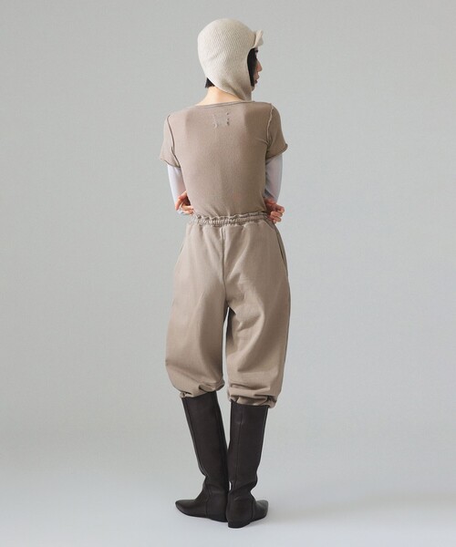 BEAMS BOY(ビームスボーイ)の「maturely / スリーブレイヤー ロングスリーブ(Tシャツ/カットソー・レディース・ブラウン/グレー・1/0)」の9枚目の写真