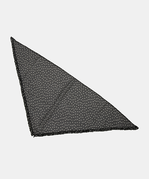 IENA LA BOUCLE(イエナラブークル)の「IENA LA BOUCLE シアードットバブーシュカ(バンダナ/スカーフ・レディース・ホワイト系その他/ブラック系その他・FREE)」の7枚目の写真