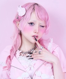 AVENCHUMU（アバンチュウム）の「Angel rhinestone wing brooch（バレッタ/ヘアクリップ）」