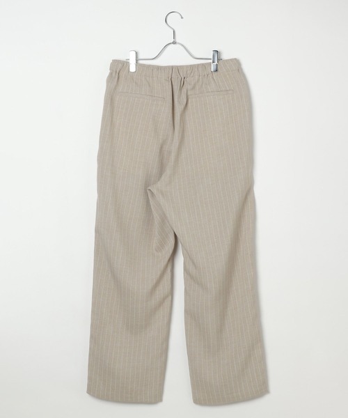 BAYFLOW（ベイフロー）の「リネンライクストライプパンツ（その他パンツ・メンズ・ブラック/ベージュ/グレー・MEDIUM/LARGE）」の9枚目の写真