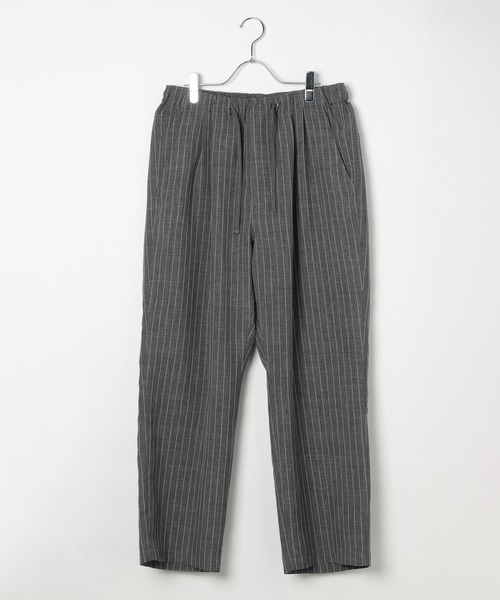 BAYFLOW（ベイフロー）の「リネンライクストライプパンツ（その他パンツ・メンズ・ブラック/ベージュ/グレー・MEDIUM/LARGE）」の20枚目の写真