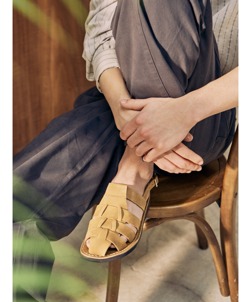 JERUSALEM SANDALS(エルサレム サンダル)の「1041N マイケルタンヌバック (ミカエルヌバック)(サンダル・レディース・タン・23cm/23.5cm/24cm/24.5cm/25cm/26cm/27cm/28cm)」の1枚目の写真