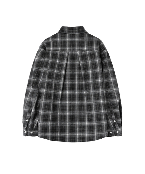 MISEKISEOUL MEN(ミセキソウルメンズ)の「Stitched pocket check shirt BLACK(シャツ/ブラウス・メンズ・その他・2/3)」の3枚目の写真