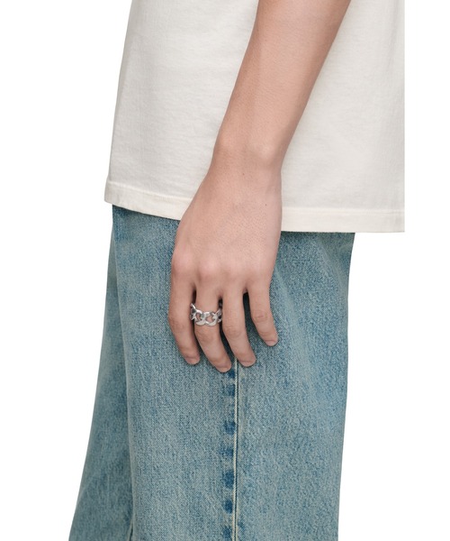 Maison Margiela(メゾンマルジェラ)の「MAILLONS REFERENCE RING(リング・メンズ・シルバー・6/5/4)」の3枚目の写真