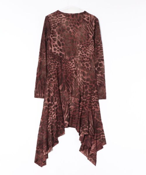 Desigual(デシグアル)の「asymmetric dress / アシンメトリックドレス 結婚式 二次会 フォーマル(ワンピース・レディース・ブラック・S/XL/XS/L/M)」の3枚目の写真
