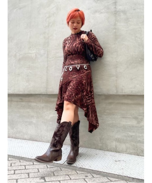 Desigual(デシグアル)の「asymmetric dress / アシンメトリックドレス 結婚式 二次会 フォーマル(ワンピース・レディース・ブラック・S/XL/XS/L/M)」の5枚目の写真