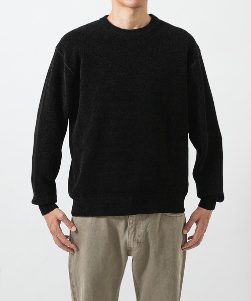 URBAN RESEARCH(アーバンリサーチ)の「SOFT TOUCH MOLE KNIT(ニット/セーター・メンズ・グリーン/ネイビー/ブラック/ベージュ・LARGE/MEDIUM)」の14枚目の写真