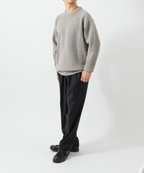 URBAN RESEARCH(アーバンリサーチ)の「SOFT TOUCH MOLE KNIT(ニット/セーター・メンズ・グリーン/ネイビー/ブラック/ベージュ・LARGE/MEDIUM)」の8枚目の写真