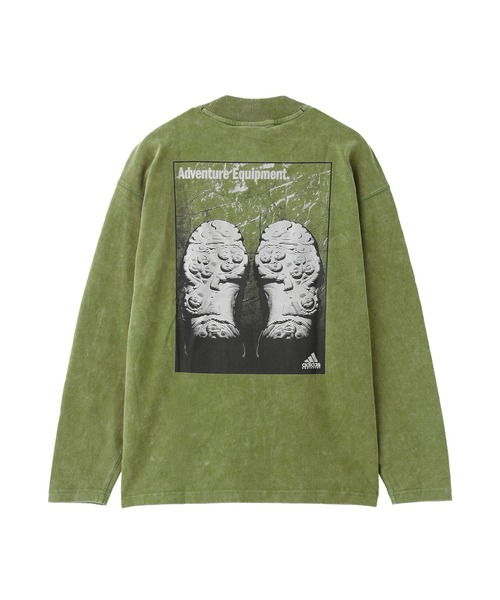 adidas Originals(アディダスオリジナルス)の「ADIDAS EQT GRAPHIC TEE VM070(Tシャツ/カットソー・メンズ・オリーブ・L)」の1枚目の写真