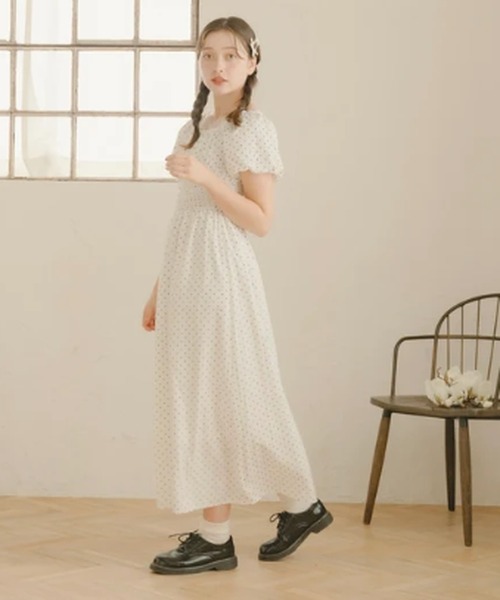 amr.(アムレ)の「バックリボンバルーン(シャツ/ブラウス・レディース・ネイビー/ホワイト・FREE)」の17枚目の写真