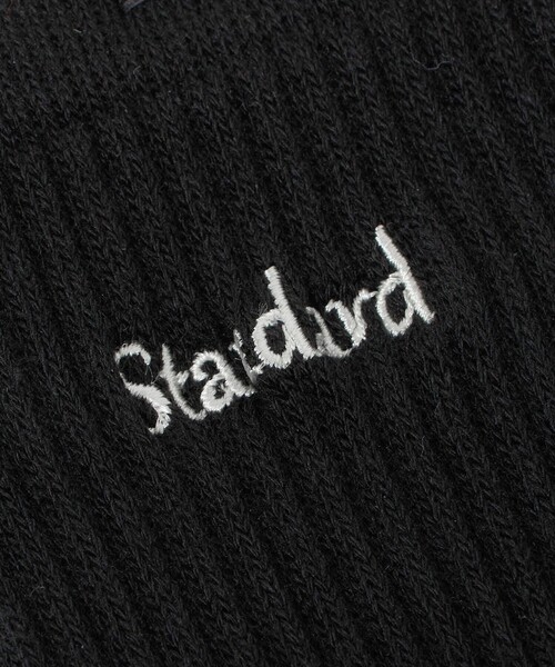 BEAUTY&YOUTH UNITED ARROWS(ビューティーアンドユースユナイテッドアローズ)の「フリーダム スタンダード エンブロイダリー ロゴ クルー ソックス(ソックス/靴下・メンズ・ブラック/オフホワイト/ホワイト・FREE)」の5枚目の写真