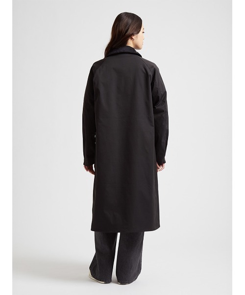 Barbour（バブアー）の「公式ショップ限定｜【CALDBECK / カルドベック】ノンワックス コート Japan Exclusive（レディース）（チェスターコート・レディース・ベージュ/ブラック/オリーブ・MEDIUM/LARGE/SMALL）」の6枚目の写真