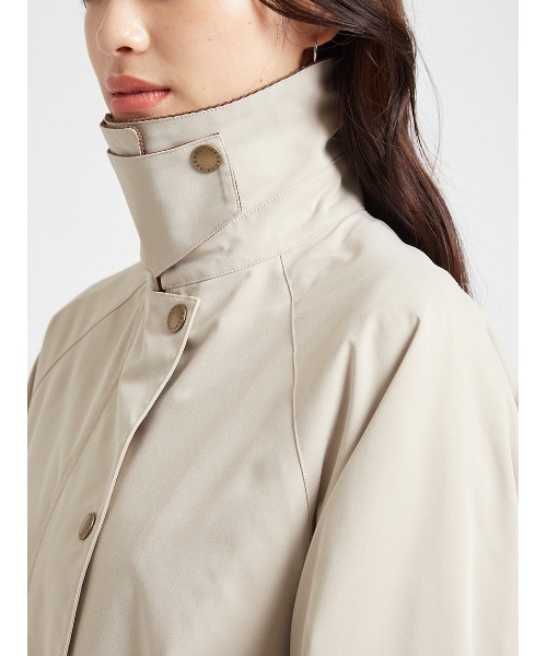 Barbour（バブアー）の「公式ショップ限定｜【CALDBECK / カルドベック】ノンワックス コート Japan Exclusive（レディース）（チェスターコート・レディース・ベージュ/ブラック/オリーブ・MEDIUM/LARGE/SMALL）」の19枚目の写真