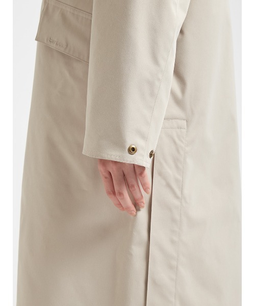 Barbour（バブアー）の「公式ショップ限定｜【CALDBECK / カルドベック】ノンワックス コート Japan Exclusive（レディース）（チェスターコート・レディース・ベージュ/ブラック/オリーブ・MEDIUM/LARGE/SMALL）」の20枚目の写真