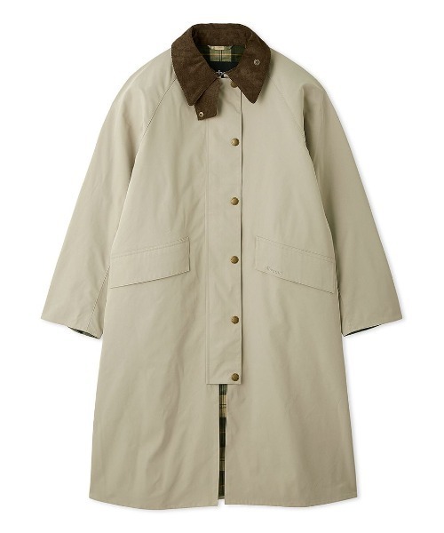Barbour（バブアー）の「公式ショップ限定｜【CALDBECK / カルドベック】ノンワックス コート Japan Exclusive（レディース）（チェスターコート・レディース・ベージュ/ブラック/オリーブ・MEDIUM/LARGE/SMALL）」の8枚目の写真