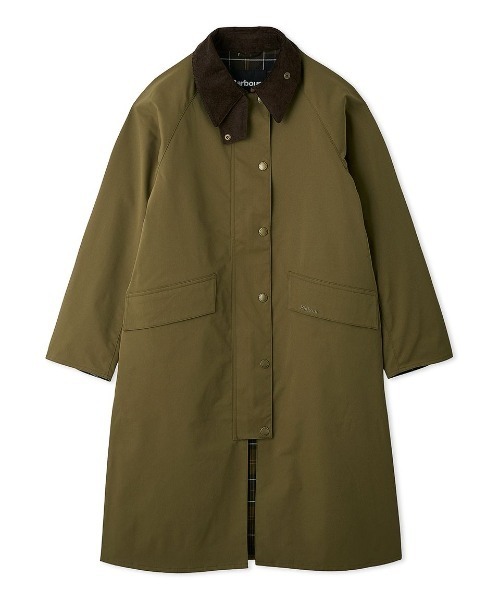 Barbour（バブアー）の「公式ショップ限定｜【CALDBECK / カルドベック】ノンワックス コート Japan Exclusive（レディース）（チェスターコート・レディース・ベージュ/ブラック/オリーブ・MEDIUM/LARGE/SMALL）」の10枚目の写真