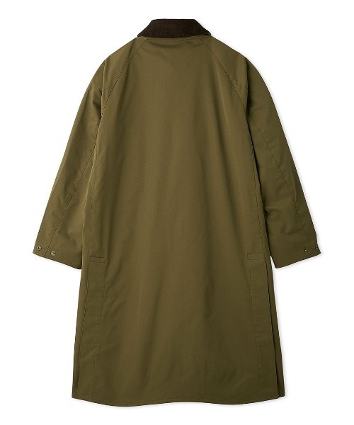 Barbour（バブアー）の「公式ショップ限定｜【CALDBECK / カルドベック】ノンワックス コート Japan Exclusive（レディース）（チェスターコート・レディース・ベージュ/ブラック/オリーブ・MEDIUM/LARGE/SMALL）」の11枚目の写真