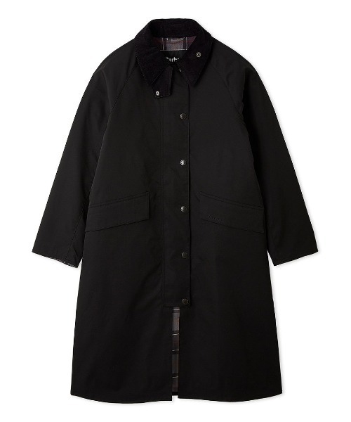 Barbour（バブアー）の「公式ショップ限定｜【CALDBECK / カルドベック】ノンワックス コート Japan Exclusive（レディース）（チェスターコート・レディース・ベージュ/ブラック/オリーブ・MEDIUM/LARGE/SMALL）」の12枚目の写真