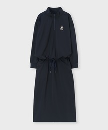 Psycho Bunny（サイコバニー）の「[WOMEN]スタンドネック ブラウジングワンピース（ワンピース）」