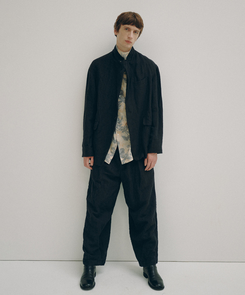 EDIFICE(エディフィス)の「Hedie.+ Garment Wash Pants(スラックス・メンズ・チャコールグレー・2/3)」の2枚目の写真
