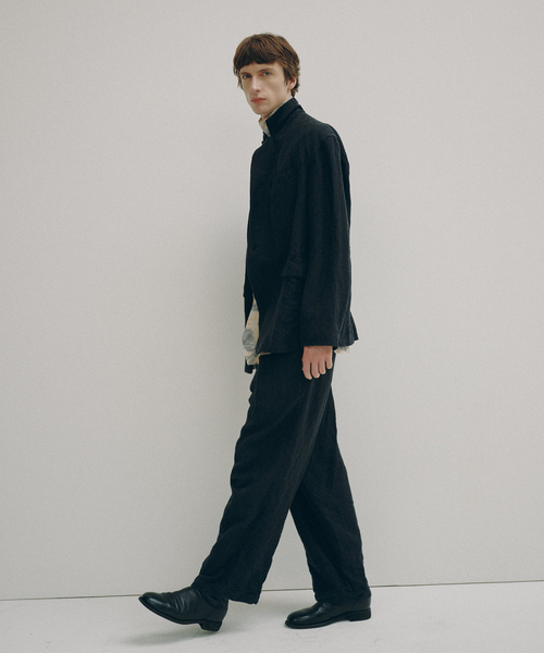 EDIFICE(エディフィス)の「Hedie.+ Garment Wash Pants(スラックス・メンズ・チャコールグレー・2/3)」の3枚目の写真