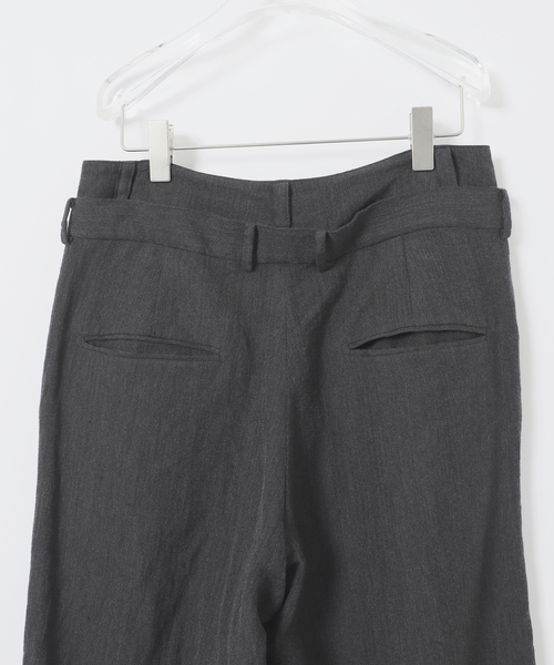 EDIFICE(エディフィス)の「Hedie.+ Garment Wash Pants(スラックス・メンズ・チャコールグレー・2/3)」の6枚目の写真