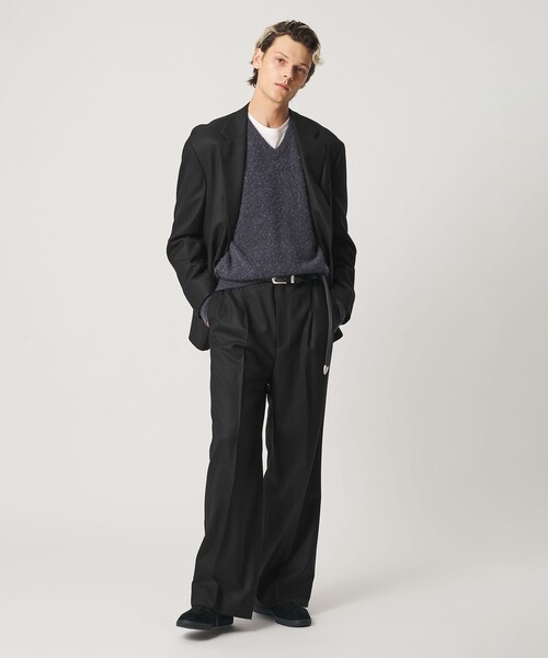 BEAUTY&YOUTH UNITED ARROWS(ビューティーアンドユースユナイテッドアローズ)の「N/SUIT サキソニー シングル ジャケット(テーラードジャケット・メンズ・ダークブラウン/ブラック・M/L/S/XL)」の4枚目の写真