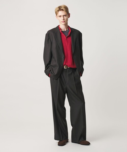 BEAUTY&YOUTH UNITED ARROWS(ビューティーアンドユースユナイテッドアローズ)の「N/SUIT サキソニー シングル ジャケット(テーラードジャケット・メンズ・ダークブラウン/ブラック・M/L/S/XL)」の5枚目の写真