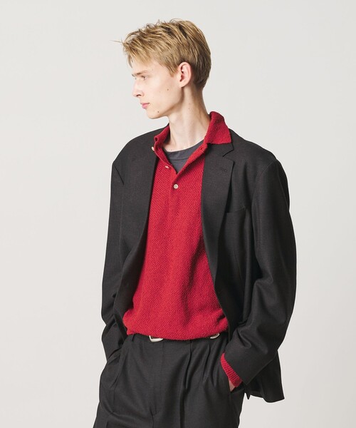 BEAUTY&YOUTH UNITED ARROWS(ビューティーアンドユースユナイテッドアローズ)の「N/SUIT サキソニー シングル ジャケット(テーラードジャケット・メンズ・ダークブラウン/ブラック・M/L/S/XL)」の7枚目の写真