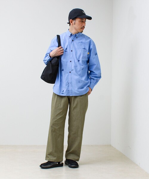 COBMASTER(コブマスター)の「【COBMASTER/コブマスター】Air WP DESERT TOTE トート(トートバッグ・メンズ・サックスブルー/オリーブ/ブラック/レッド・FREE)」の15枚目の写真