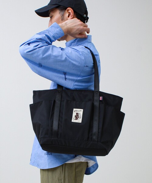 COBMASTER(コブマスター)の「【COBMASTER/コブマスター】Air WP DESERT TOTE トート(トートバッグ・メンズ・サックスブルー/オリーブ/ブラック/レッド・FREE)」の21枚目の写真