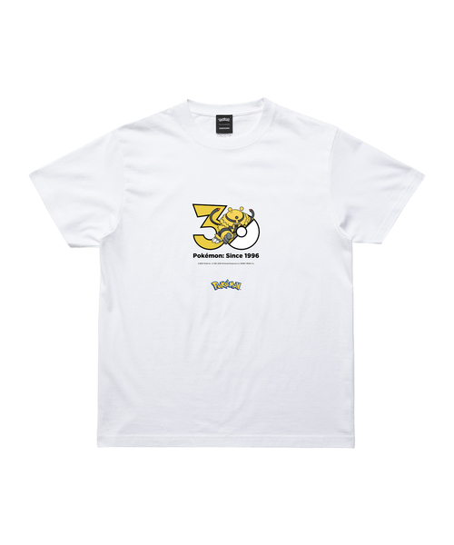 ZOZOSPOT(ゾゾスポット)の「Pokemon 30th Anniversary 1025 T-shirt 「エレキブル」(Tシャツ/カットソー・レディース・ホワイト・SMALL/MEDIUM/LARGE/X-LARGE/XX-LARGE/XXX-LARGE/100cm/110cm/120cm/130cm/140cm/150cm/160cm)」の1枚目の写真