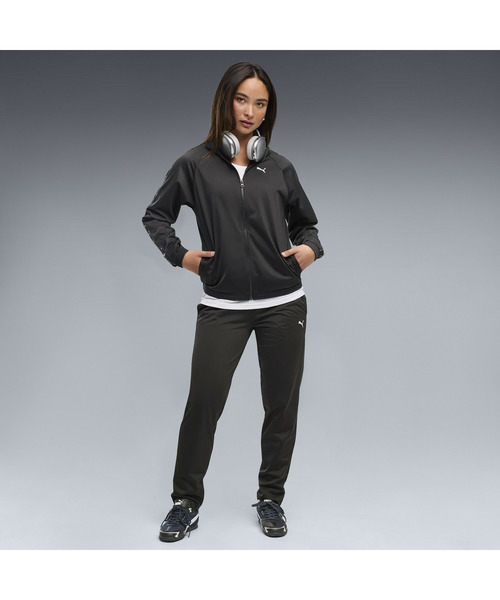 PUMA  Motorsport セットアップ ジャージ PUMA プーマ ウィメンズ ポリ スタンダード スーツ 上下セット OP