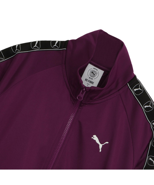 PUMA（プーマ）の「PUMA プーマ ウィメンズ ポリ スタンダード スーツ 上下セット OP（ジャージ・レディース・フューシャピンク/ブラック・SMALL/MEDIUM/LARGE/X-LARGE）」の9枚目の写真