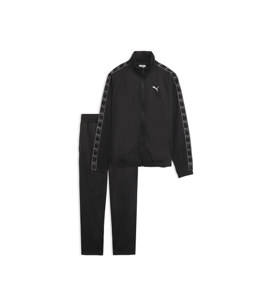 PUMA（プーマ）の「PUMA プーマ ウィメンズ ポリ スタンダード スーツ 上下セット OP（ジャージ・レディース・フューシャピンク/ブラック・SMALL/MEDIUM/LARGE/X-LARGE）」の16枚目の写真