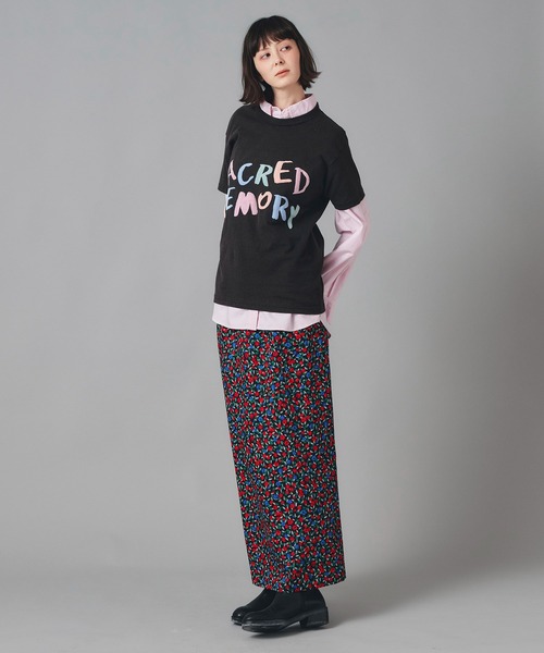 AT THE TRNK(アットザトランク)の「ヴィンテージ 花柄 ジョーゼット スカート AT THE TRNK(スカート・レディース・イエロー/レッド・M/S)」の21枚目の写真