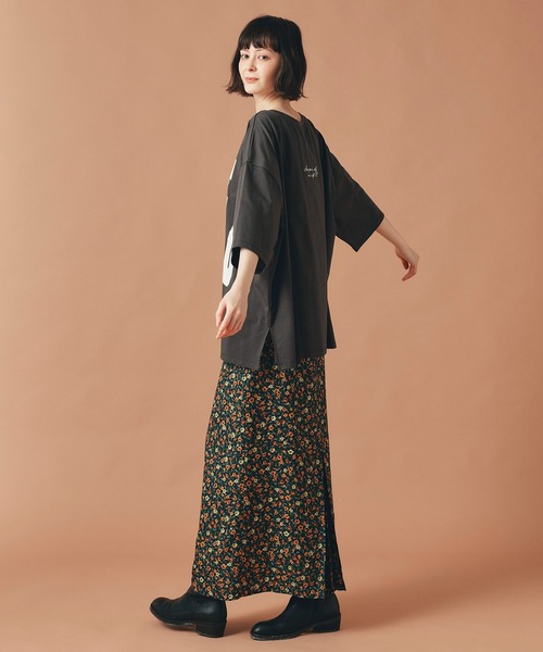 AT THE TRNK(アットザトランク)の「ヴィンテージ 花柄 ジョーゼット スカート AT THE TRNK(スカート・レディース・イエロー/レッド・M/S)」の18枚目の写真
