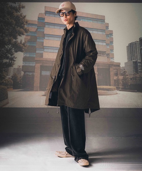 EFFECTEN(エフェクテン)の「mj11993-M-65 field parka モッズコート(efsc-01)(モッズコート・メンズ・オリーブ/オリーブ系・XXS/S/XS)」の4枚目の写真