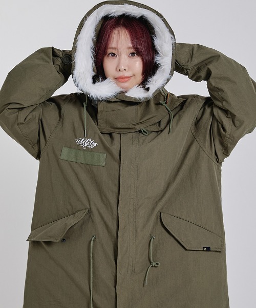 EFFECTEN(エフェクテン)の「mj11993-M-65 field parka モッズコート(efsc-01)(モッズコート・メンズ・オリーブ/オリーブ系・XXS/S/XS)」の8枚目の写真