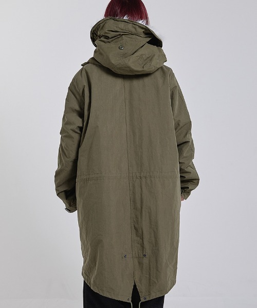 EFFECTEN(エフェクテン)の「mj11993-M-65 field parka モッズコート(efsc-01)(モッズコート・メンズ・オリーブ/オリーブ系・XXS/S/XS)」の9枚目の写真