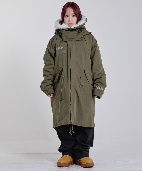 EFFECTEN(エフェクテン)の「mj11993-M-65 field parka モッズコート(efsc-01)(モッズコート・メンズ・オリーブ/オリーブ系・XXS/S/XS)」の10枚目の写真