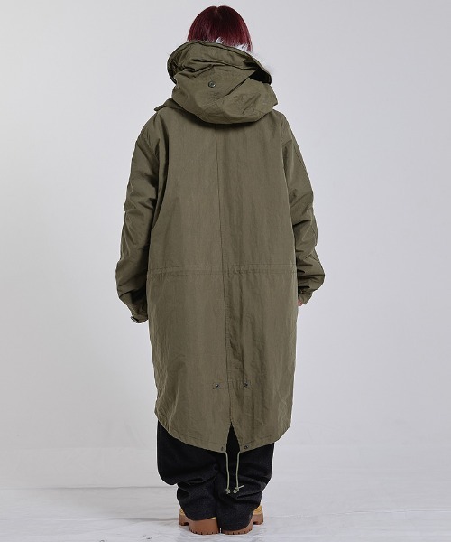 EFFECTEN(エフェクテン)の「mj11993-M-65 field parka モッズコート(efsc-01)(モッズコート・メンズ・オリーブ/オリーブ系・XXS/S/XS)」の11枚目の写真
